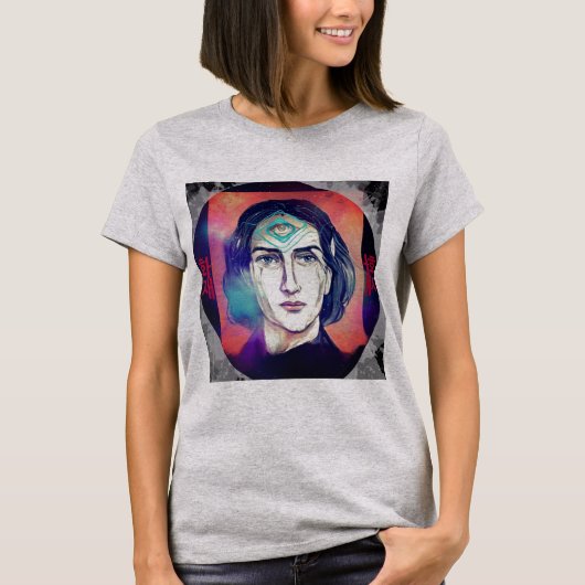Copernicus a Fire Elf High Weirdness T-shirt (Voorkant)
