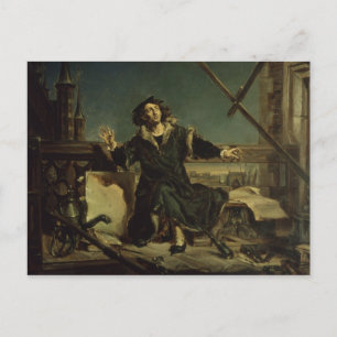 Copernicus in de toren van Frombork Briefkaart