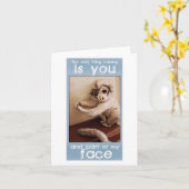 Copernicus-kaart voor hopeloze romantici kaart (Gele Bloem)