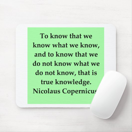 copernicuscitaat muismat (Met muis)
