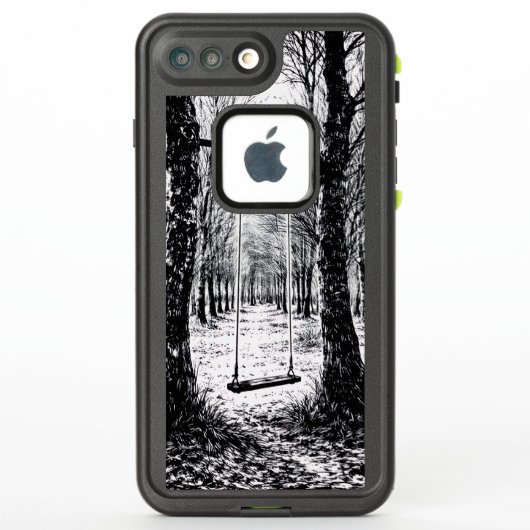 Copertina per telefono elegante con paesaggi natur (Achterkant)