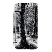 Copertina per telefono elegante con paesaggi natur incipio iPhone portemonnee hoesje (Voorkant Agenda)