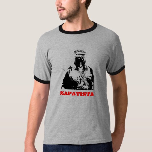 Cópia de Cópia de marcos, ZAPATISTA T-shirt (Voorkant)