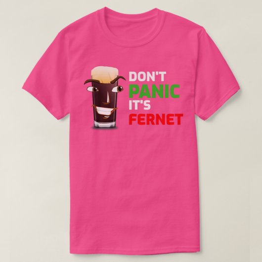 Copia de Dont panic its Fernet T-shirt (Design voorkant)