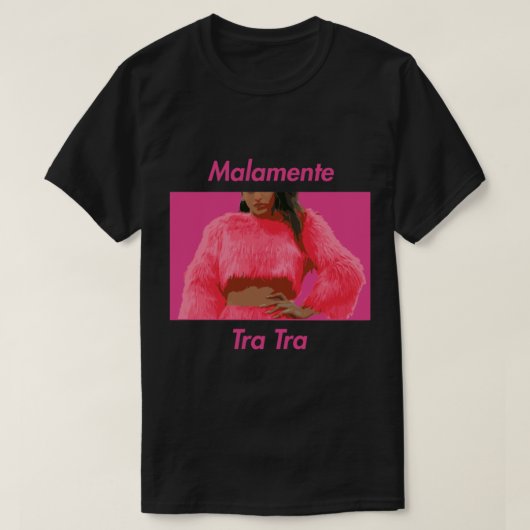 Copia de Rosalia Malamente Pink T-shirt (Design voorkant)
