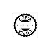 Cópia, Portugese rubberen stempel (Afrduk)
