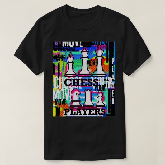 Copie de Chess Player Kies je Weapon Modern Ar T-shirt (Design voorkant)