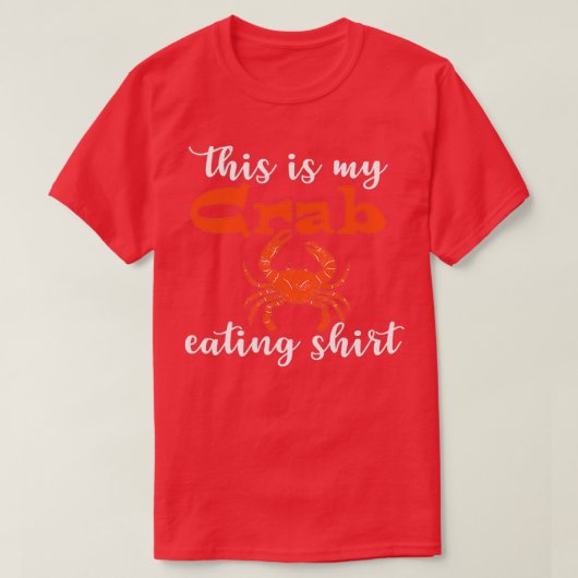 Copie de Copie de Dit is mijn krab-eten T-shirt (Design voorkant)