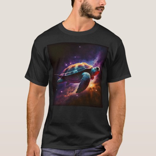 Copie de Copie de Space Turtle T-shirt (Voorkant)