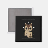 Copie de Meow Wellness S Sticker Magneet (Voorkant / Achterkant)