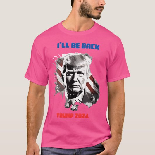 Copie de Trump 2024 - Ik kom terug T-shirt (Voorkant)