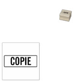 COPIE-tekst Rubberstempel (Gestempeld)