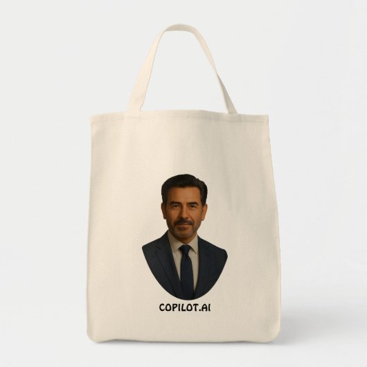 Copilot.AI Boodschappentas Tote Bag (Voorkant)