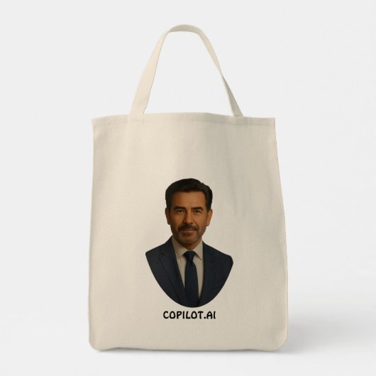 Copilot AI Grocery  Tote Bag (Achterkant)