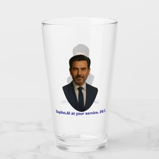 Copilot.AI tot uw dienst, 24/7. Glas (Voorkant)