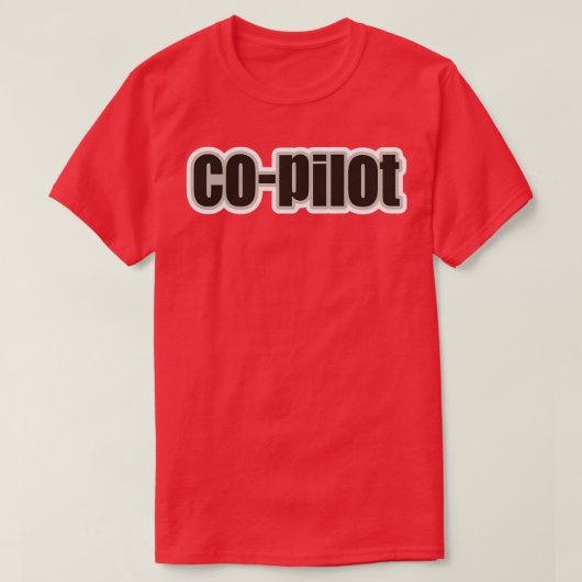 Copilot T-shirt (Design voorkant)