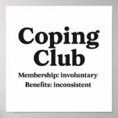 Coping Club - Poster (Voorkant)