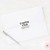 Coping Club - Sticker (Envelop)