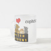 copitch.com promotioneel matglas koffiemok (Voorkant links)