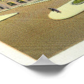 Copley Plaza en Square Uitzicht van het publiek Poster (Hoek)