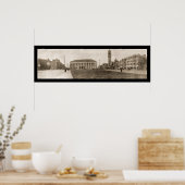 Copley Square Boston Photo 1910 Poster (Keuken)