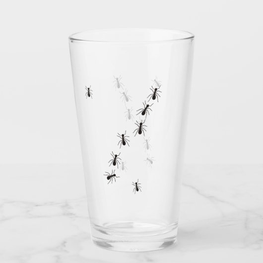 COPO DE VIDRO COM FORMIGAS GLAS (Voorkant)