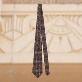 Copper and Black Art Deco Look Elegant Stropdas