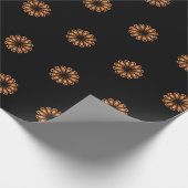Copper and Black Mandala Pattern 2 Cadeaupapier (Hoek)