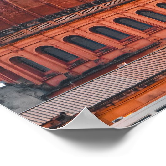 Copper and Sky: Valletta's Crown Poster (Hoek)