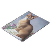 Copper Beauty – Abyssinian Cat Notebook Notitieboek (Linkerzijde)