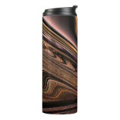 Copper Blush Agate Thermosbeker (Gedraaid links)