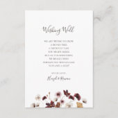 Copper Burgundy Wildflower | Bendemisch goed Informatiekaartje (Voorkant)