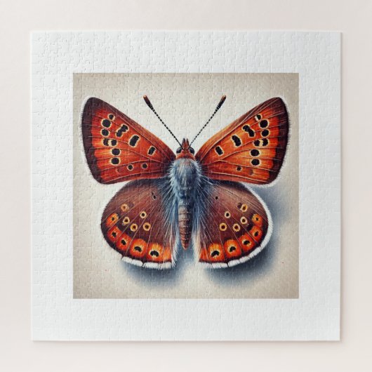 Copper Butterflies 141024IREF242 - Watercolor Legpuzzel (Verticaal)