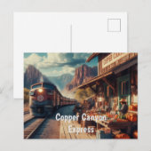 Copper Canyon Express Briefkaart (Voorkant / Achterkant)