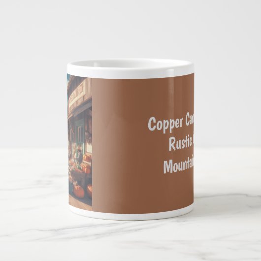 Copper Canyon Express Grote Koffiekop (Voorkant)