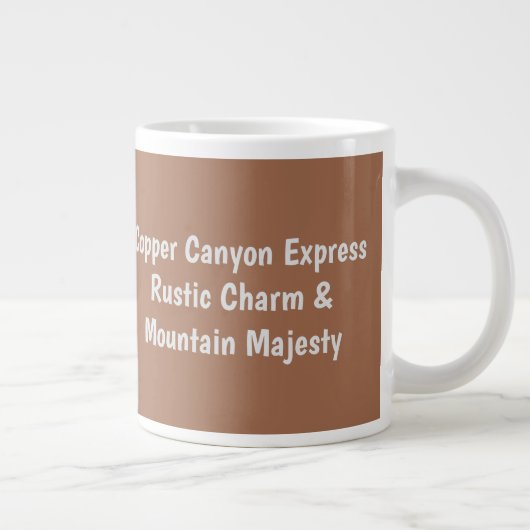 Copper Canyon Express Grote Koffiekop (Rechts)