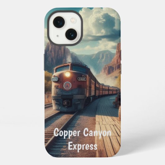 Copper Canyon Express iPhone Hoesje (Achterkant)