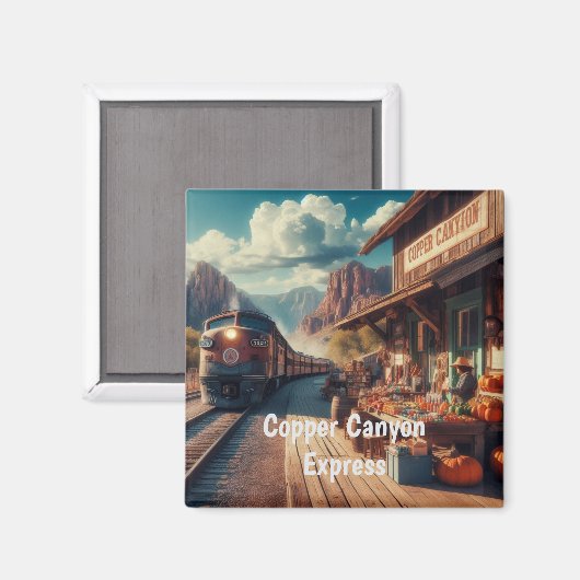 Copper Canyon Express Magneet (Voorkant / Achterkant)