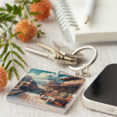 Copper Canyon Express Sleutelhanger (Voorkant Rechts)