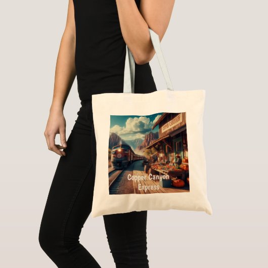 Copper Canyon Express Tote Bag (Voorkant (product))