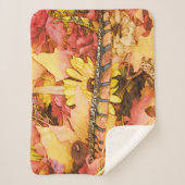 Copper Cherokee Sherpa Deken (Voorkant)