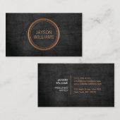  Copper Circle Persoonlijk Visitekaartje (Voorkant / Achterkant)