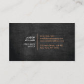  Copper Circle Persoonlijk Visitekaartje (Achterkant)