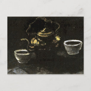 Copper Coffeepot en Bowls, Vincent van Gogh Briefkaart