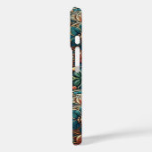 Copper Flower iPhone 16 hoes (Achterkant / Links)