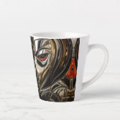 Copper Glow Metal Face Latte Mok (Rechts)