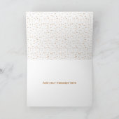 Copper Hand gesigneerd Wil je mijn bruidsmeisje zi (Binnen)