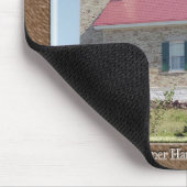Copper Harbour Lighthouse mousepad Muismat (Hoek)