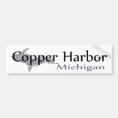 Copper Harbour Michigan Bumpersticker (Voorkant)