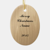 Copper Harbour Michigan Snowmobile Beer keramisch Ornament (Achterkant)